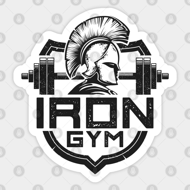 Iron Gym Sticker by michony